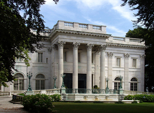 Marble House is one of Newport's most popular mansions. Image courtesy of Wikimedia Commons.