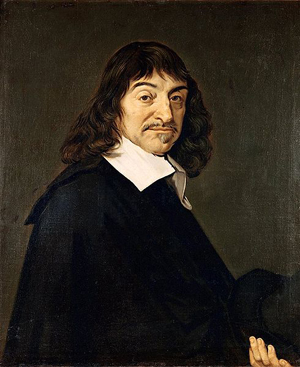 After Frans Hals, Portrait of Rene Descartes (1596-1650), Musee du Louvre.