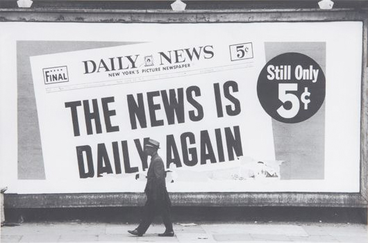 Dennis Hopper, 'News is Daily Again,' 1963, estimate $7,000-$9,000. Image courtesy of Philips de Pury & Co.