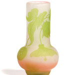 This Gallé Cameo art glass vase is estimated to bring $400-$600 is Cowan’s July 31 Continental Fine and Decorative Art Auction.