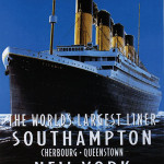Reproduction of Titanic ad, auctioned by Guernsey's on March 15, 2008. Image courtesy LiveAuctioneers.com Archive and Guernsey's.