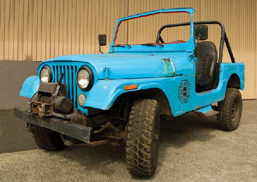 DHARMA Jeep. Estimate $6,000 - $8,000. Image courtesy LiveAuctioneers.com and Profiles in History.