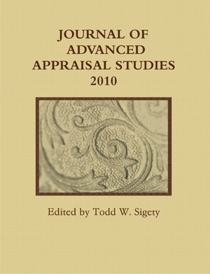 2010 edition of Journal of Advanced Appraisal Studies, edited by Todd W. Sigety.