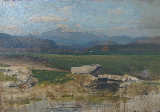 Inness Mount Washington painting. Image courtesy of R.W. Oliver.