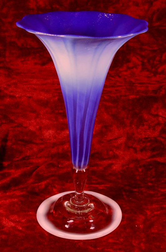 Tiffany vase. Image courtesy of R.W. Oliver.
