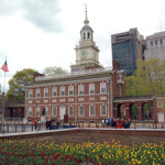 Among the many landmarks in Philadelphia's historic district, where the new Revolutionary War Museum is to be built, is Independence Hall, shown in this photo by Dan Smith. Licensed under the Creative Commons Attribution-Share Alike 2.5 Generic License.