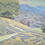 Granville Redmond (California, 1871-1935), View From Hilltop, 21-1/2 inches high by 27-1/2 inches, estimate $100,000-$150,000. Image courtesy Clars Auction Gallery.