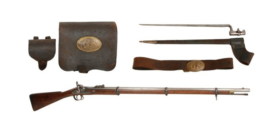 Hundreds of Civil War-era items and other militaria will cross the block on Saturday, Sept. 12. Image courtesy of Fontaine’s Auction Gallery.