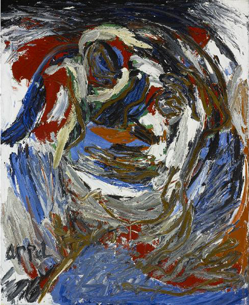 Karel Appel, ‘Woman's Gypsy Head,’ Netherlands, 1963,  oil on canvas, 39 1/4 inches high by 32 inches wide, signed lower left 'Appel,' est. $120,000-$180,000. Image courtesy of Wright.