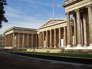 About 5 million visitors tour the British Museum every year. Image courtesy of Wikimedia commons.