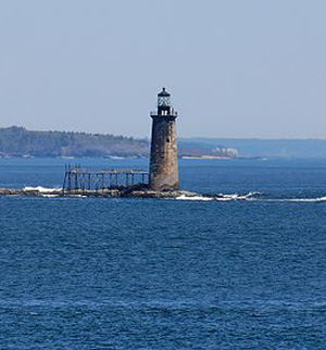 Ram Island Ledge Lighthouse, Portland, Maine. Photo by Stefan Hillebrand. Licensed under the Creative Commons Attribution-Share Alike 3.0 Unported License.
