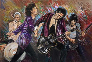 Art show by Stones&#8217; Ronnie Wood opens in Ohio