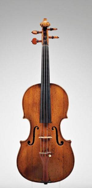 Circa-1753 Italian violin, Lorenzo & Tommaso Carcassi, Florence, estimate $65,000-$80,000. Image courtesy Skinner Inc.