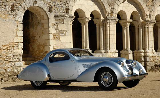 1938 Talbot-Lago T23 Teardrop Coupe, estimate $1.1M-$1.4M. Image courtesy of RM Auctions and LiveAuctioneers.com.