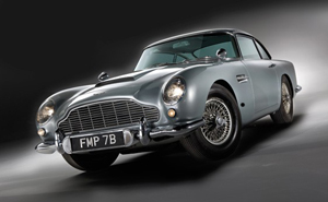 Aston Martin driven by Sean Connery in the role of James Bond in the film Goldfinger, sold for $4.1 million in RM Auctions' Oct. 27 sale in London. Image courtesy of LiveAuctioneers.com Archive and RM Auctions.