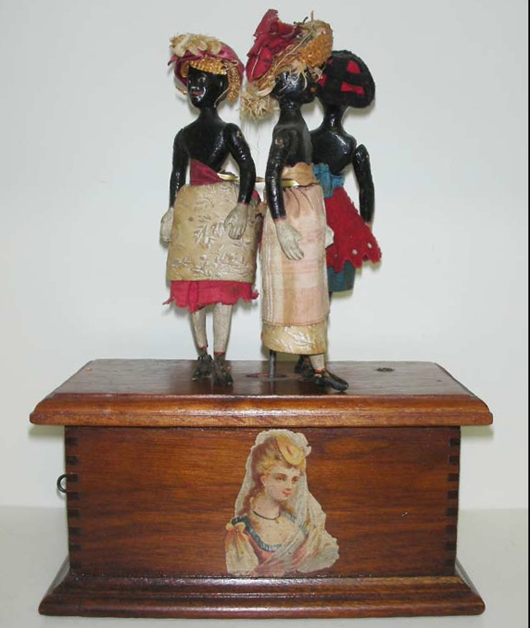 Circa-1865 Maypole Dancers, Automatic Toy Works, est. $7,000-$9,000. RSL Auctions image.