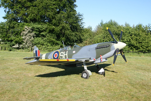 This Mark IX Spitfire will be on display at the Antiques For Everyone Fair at Birmingham NEC from Oct. 28-31 as part of the Battle of Britain anniversary celebrations.