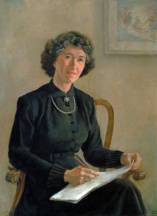 Hartleys, the Yorkshire auction house, sold this 1949 portrait of the children's author Enid Blyton by Aubrey Claude Davidson-Houston, which fetched £6,800 ($10,875).