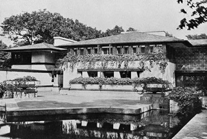 Frank Lloyd Wright-designed Avery Coonley House, 300 Scottswood Road, 281 Bloomingbank Road, Riverside (Cook County), Illinois. U.S. National Park Service image.