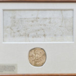 This historic signed indenture by Queen Elizabeth I, dated 1563, is estimated to achieve $40,000-$60,000. Image courtesy Clars Auction Gallery.