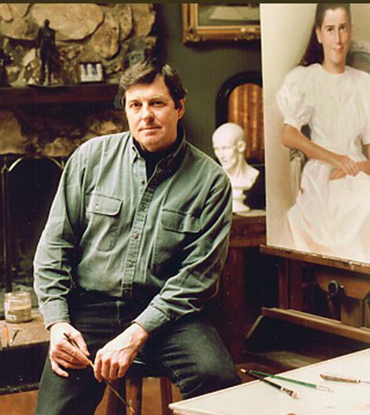 Portrait artist William Chambers. Photo courtesy of the artist.