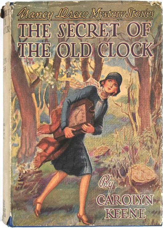 ‘The Secret of the Old Clock,’ Carolyn Keene, first edition. Estimate: $500-$700. Image courtesy of Gray's Auctioneers & Appraisers.