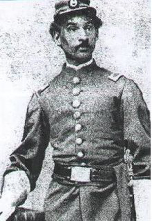 Photo of a young Anderson Ruffin Abbott (1837-1913) in the uniform of the Union Army. Ruffin was one of only eight black surgeons to serve in the Civil War.