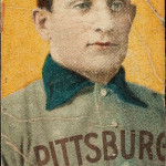 After the original winning bidder failed to consummate his purchase, a Philadelphia cardiologist stepped up to the plate and paid the auction price - $220,000 - for this rare Honus Wagner baseball card, one of about 60 known to exist. Image courtesy of Heritage Auction Galleries.