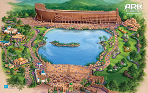 Artist's conception of how Ark Encounter will look when finished. Image courtesy of Ark Encounter.