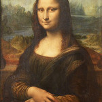Leonardo da Vinci (Italian, 1452-1519), Mona Lisa, also known as La Giaconda, painted between 1503 and 1506. Permanently held in The Louvre Museum, Paris.