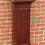 Federal inlaid tall case clock, circa 1810. Estimate: $3,000-$4,000. Image courtesy of T. Glenn Horst & Son Inc.