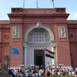 The renowned Egyptian Museum in Cairo remains closed while conservators restore artifacts damaged by looters. Image by Kristoferb, file is licensed under the Creative Commons Attribution-Share Alike 3.0 Unported.