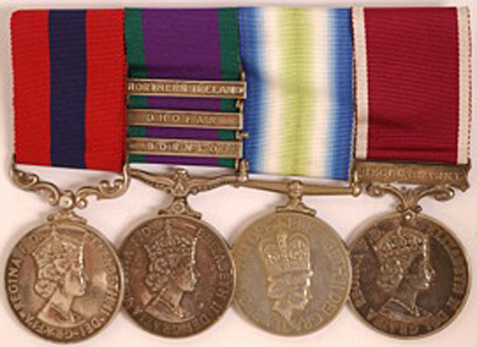 This Distinguished Conduct Medal, won by Fijian-born SAS hero Sekonaia Takavesi, who took part in the heroic defence of Mirbat in Oman against a much larger force of Communist insurgents in 1972, is on display at the British Antique Dealers’ Fair at the Duke of York Square in Chelsea from March 23-29. Photo courtesy BADA.