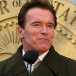 Gov. Schwarzenegger at the California capitol building in December 2008. Image by Nate Mandos. This file is licensed under the Creative Commons Attribution-Share Alike 2.0 Generic license.