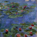 Claude Monet French, 1840-1926 Water Lilies, 1914-17 Oil on canvas 65 3/8 x 56 in. Fine Arts Museums of San Francisco, Museum purchase, Mildred Anna Williams Collection, 1973.3