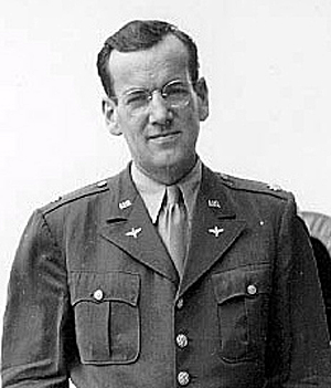 Maj. Glenn Miller served in the U.S. Army Air Corps during World War II. While he was traveling to entertain U.S. troops his plane disappeared over the English Channel on Dec. 14, 1944. Image courtesy of Wikimedia Commons.