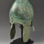 Bronze infantry helmet. Estimate $23,000. Image courtesy of TimeLine Auctions.