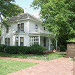 Eisenhower’s boyhood home is located on the grounds of the Eisenhower Presidential Library and Museum in Abilene, Kan. Image courtesy of the Eisenhower Presidential Library and Museum