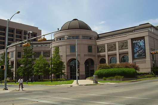 The Bob Bullock Texas State History Museum in Austin, Texas. 