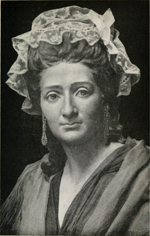 Anna Maria Grosholtz became Madame Tussaud, founder of the wax museum that bears her name. Image courtesy of Wikimedia Commons.