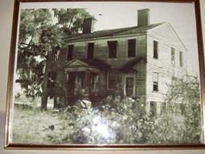 This was the condition of the house before being disassembled by the CCC in 1935.