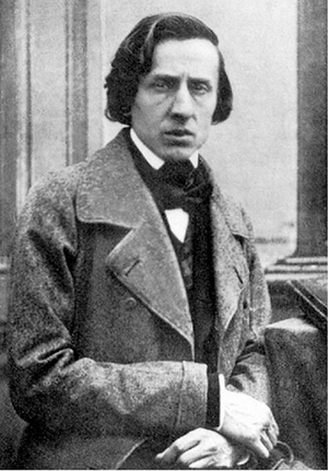 French photographer Louis Auguste Bisson shot this daguerreotype of Chopin in 1949, the year the composer died of tuberculosis at age 39. Image courtesy of Wikimedia Commons.