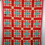 1960s Gees Bend Christmas quilt. Image courtesy of LiveAuctioneers Archive and Slotin Folk Art.