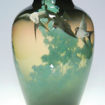 Rare and important Rookwood Black Iris scenic vase done by Kataro Shirayamadani in 1907. Sold at The Auctions at Rookwood's Dec. 5, 2010 sale for $43,200. Image courtesy of LiveAuctioneers.com Archive and Humler & Nolan (formerly The Auctions at Rookwood).