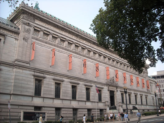 The Corcoran Gallery and School of Art at 17th and New York Avenue NW in Washington is a National Historic Landmark. This work is licensed under the Creative Commons Attribution-ShareAlike 3.0 License.