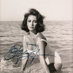 Autographed photo of Elizabeth Taylor (1932-2011), circa 1960s. Image courtesy of LiveAuctioneers.com Archive and Signature House.