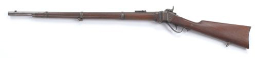 Sharps New Model 1859 military rifle, .52 caliber, 31" barrel. $2,000-$2,500. Pook & Pook image.