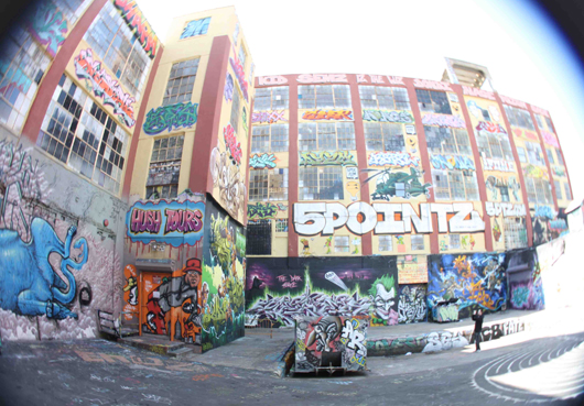 Example of graffiti art at 5Pointz. Photo by Kelsey Savage Hays.