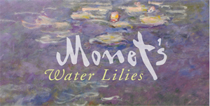 An exhibition at the Nelson-Atkins Museum of Art in Kansas City featuring a Water Lilies triptych by Claude Monet will open Saturday, April 9, 2011 and will run through Aug. 7, 2011. Nelson-Atkins Museum of Art image.
