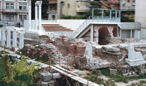 The Roman Odeon of Plovdiv, Bulgaria. June 28, 2007 photo by Mopkob.
